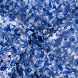 Georgette Paillettes Boules Maxi Bleu - Ribes y Casals