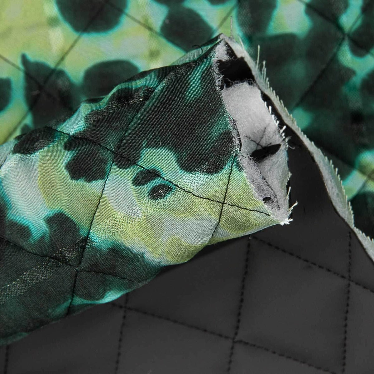 Cuir synthétique matelassé réversible – Jungle urbaine - Ribes y Casals