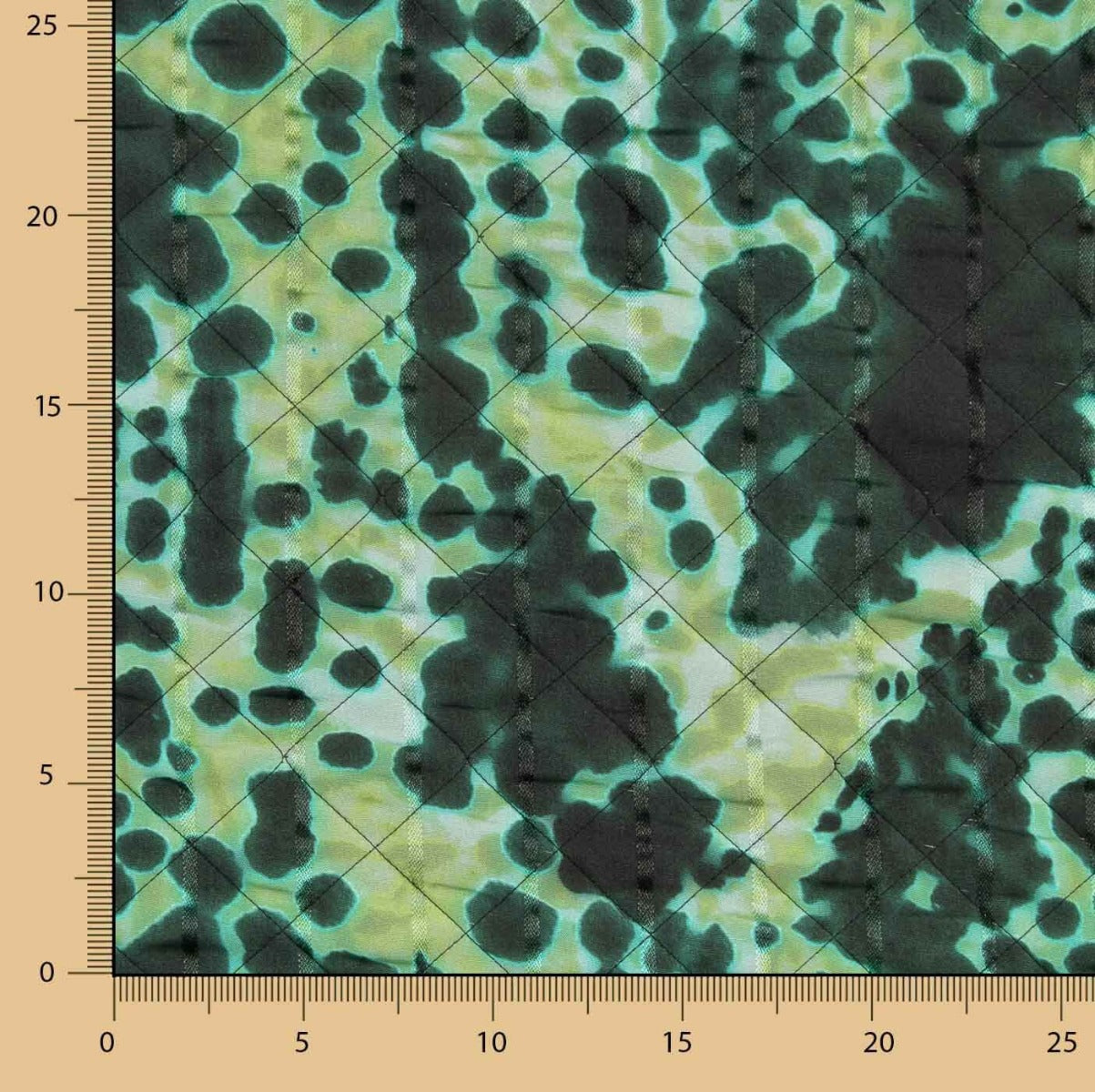 Cuir synthétique matelassé réversible – Jungle urbaine - Ribes y Casals