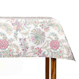 Nappe en plastique imprimée floral exotique aux couleurs pastel - Ribes y Casals