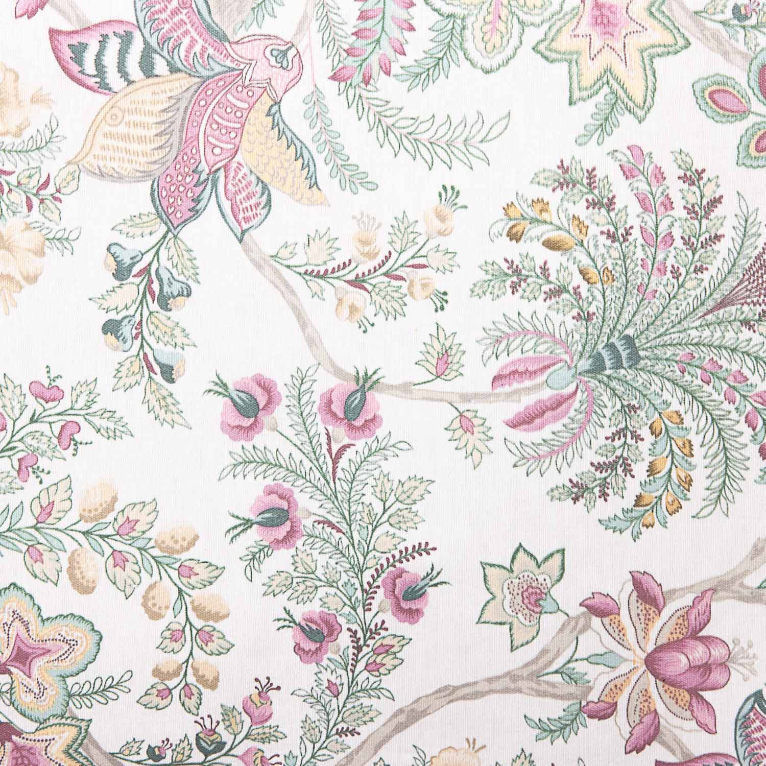 Nappe en plastique imprimée floral exotique aux couleurs pastel - Ribes y Casals