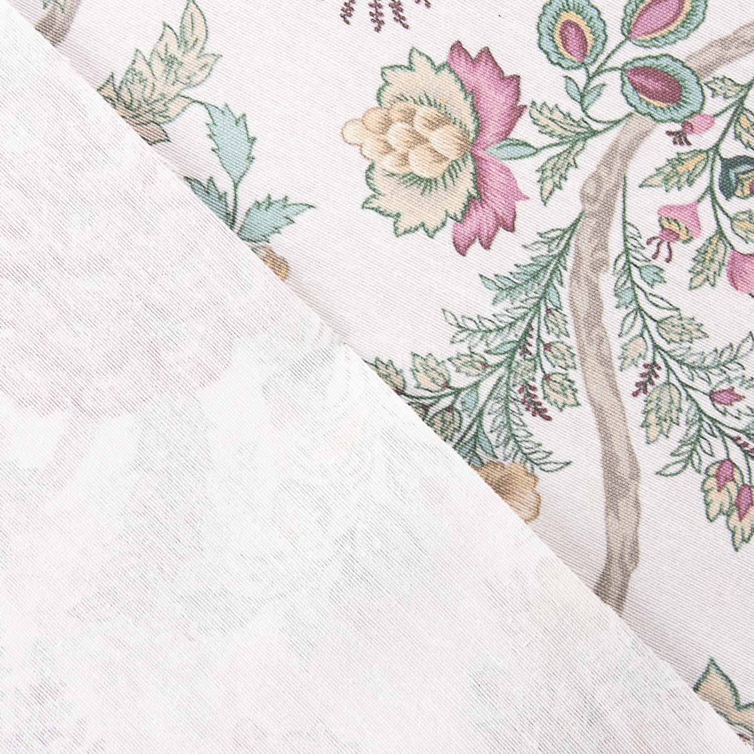 Nappe en plastique imprimée floral exotique aux couleurs pastel - Ribes y Casals