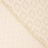 Toile Jacquard Lágrima Lurex Crudo - Ribes y Casals