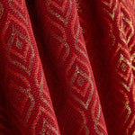 Toile Jacquard Lágrima Lurex Rouge - Ribes y Casals