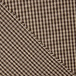 Coton Vichy Marron-Camel - Ribes y Casals