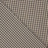 Vichy Coton Gris Foncé-Camel - Ribes y Casals