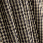 Vichy Coton Gris Foncé-Camel - Ribes y Casals