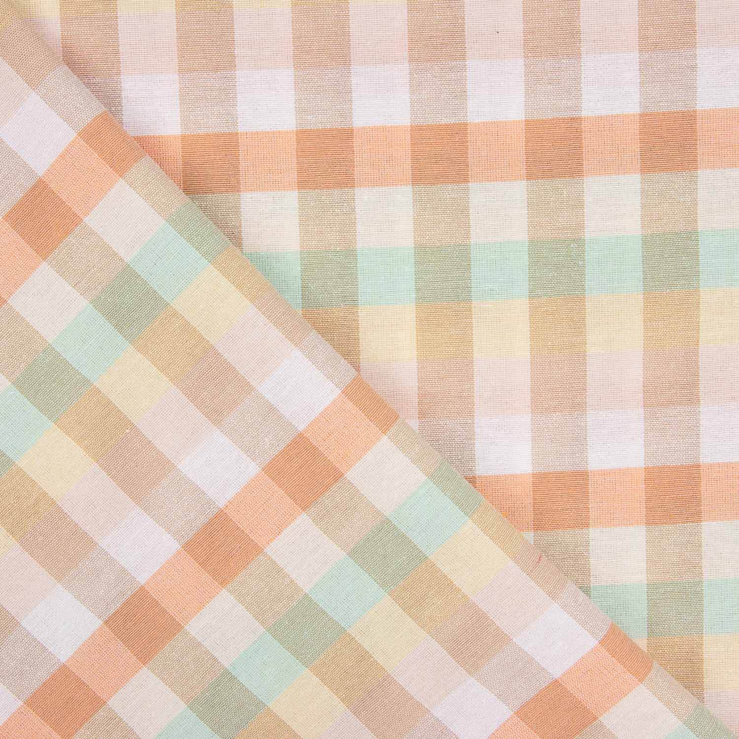 Toile fine à carreaux aux tons doux - Ribes y Casals