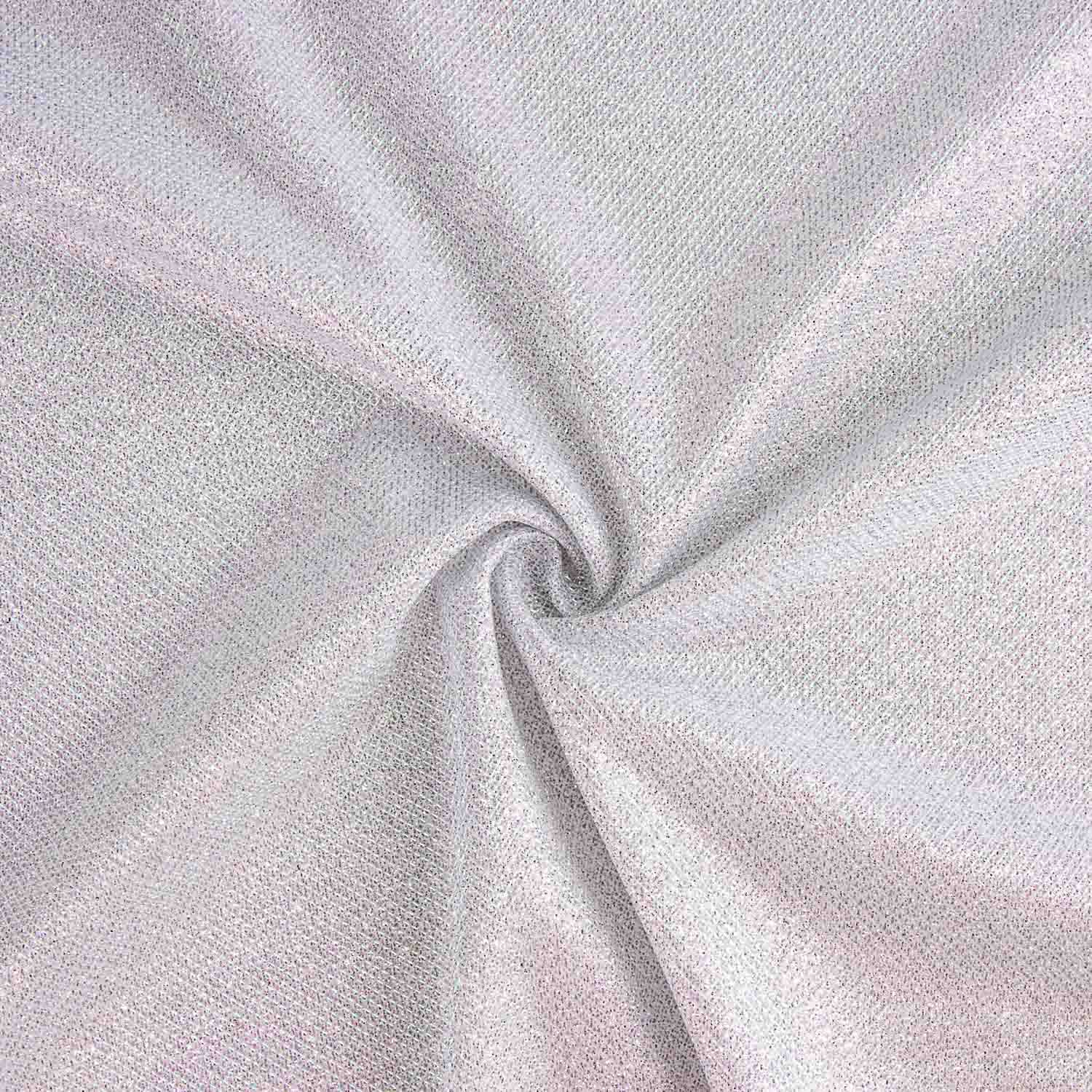 Point Glitter Melody Argent Blanc - Ribes y Casals