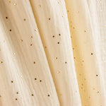 Bambula Coton Lurex Constellation Jaune Pâle - Ribes y Casals