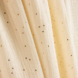 Bambula Coton Lurex Constellation Jaune Pâle - Ribes y Casals