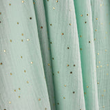 Bambula Coton Lurex Constellation Vert Eau - Ribes y Casals