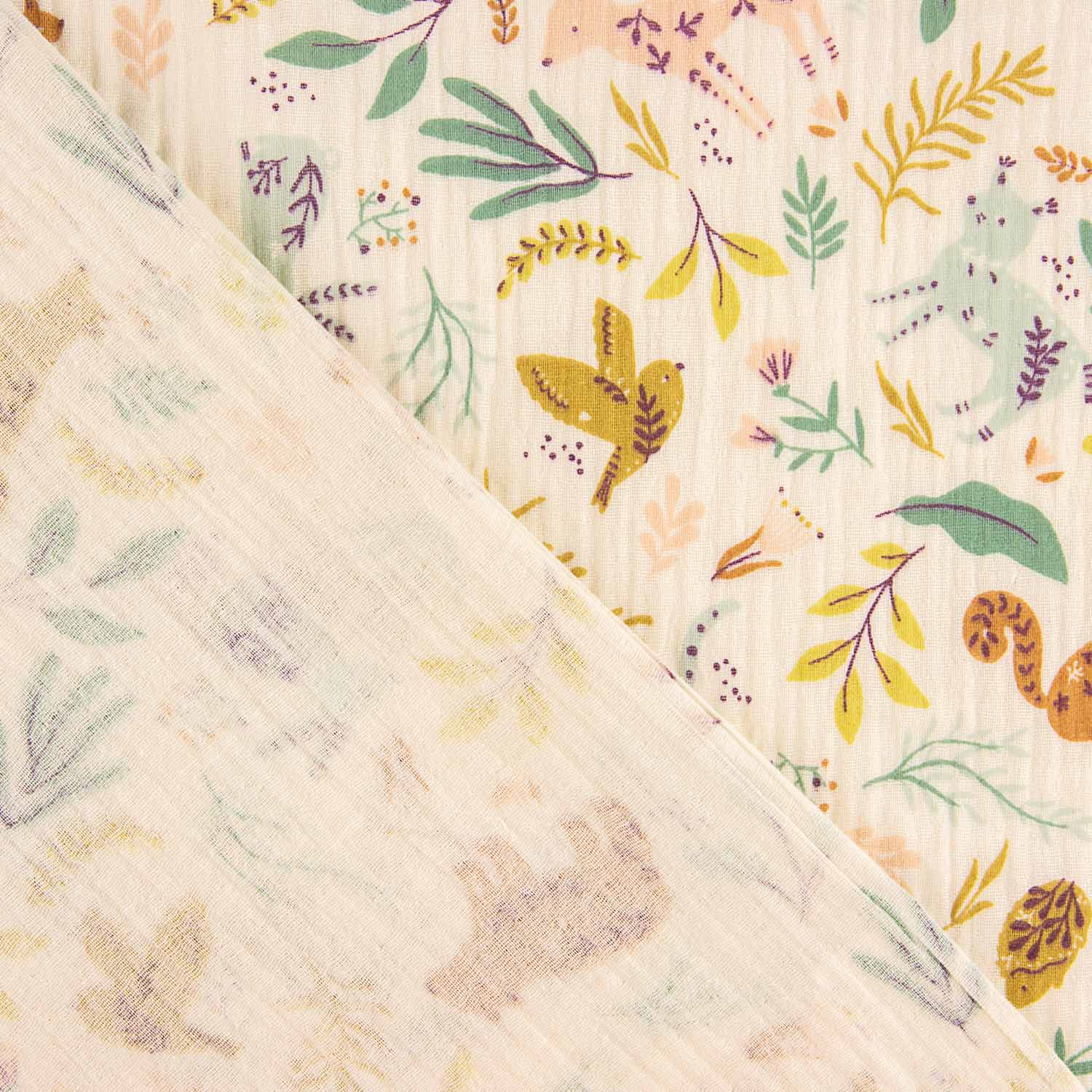 Bambula Coton Animaux de la jungle - Ribes y Casals