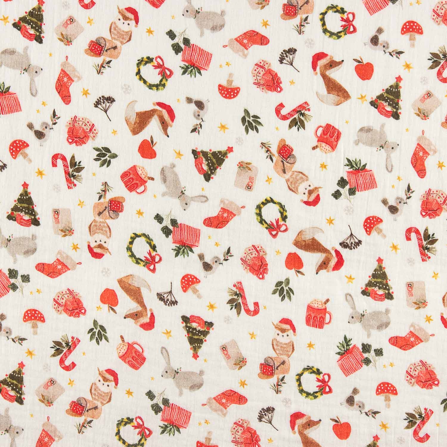 Bambula Coton Animaux Noël - Ribes y Casals