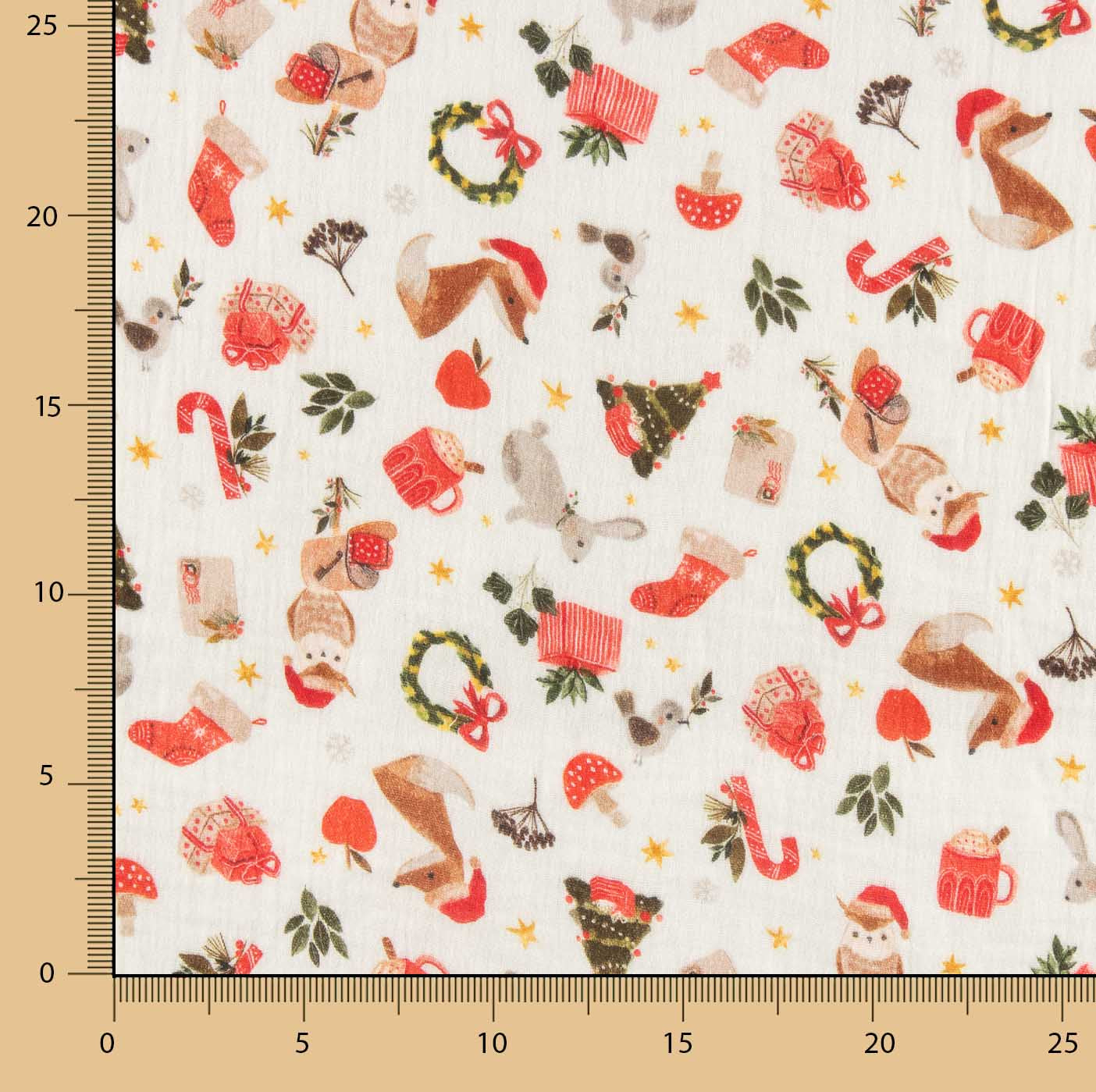 Bambula Coton Animaux Noël - Ribes y Casals