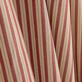 Rayures verticales grenat et beige - Ribes y Casals