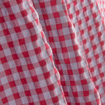 Seersucker à carreaux vichy rose et bleu - Ribes y Casals