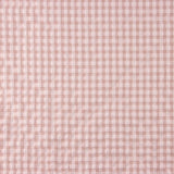 Seersucker à carreaux Vichy rose - Ribes y Casals