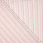 Bambula Coton Rayures Rose et Blanc - Ribes y Casals