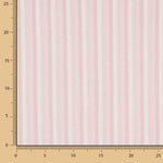 Bambula Coton Rayures Rose et Blanc - Ribes y Casals