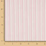 Bambula Coton Rayures Rose et Blanc - Ribes y Casals