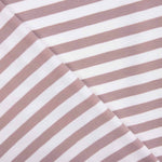Point Coton Rayures Rose et Blanc - Ribes y Casals