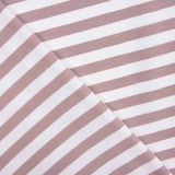 Point Coton Rayures Rose et Blanc - Ribes y Casals