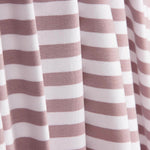 Point Coton Rayures Rose et Blanc - Ribes y Casals
