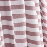 Point Coton Rayures Rose et Blanc - Ribes y Casals