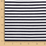 Point Coton Rayures Bleu Marine et Blanc - Ribes y Casals