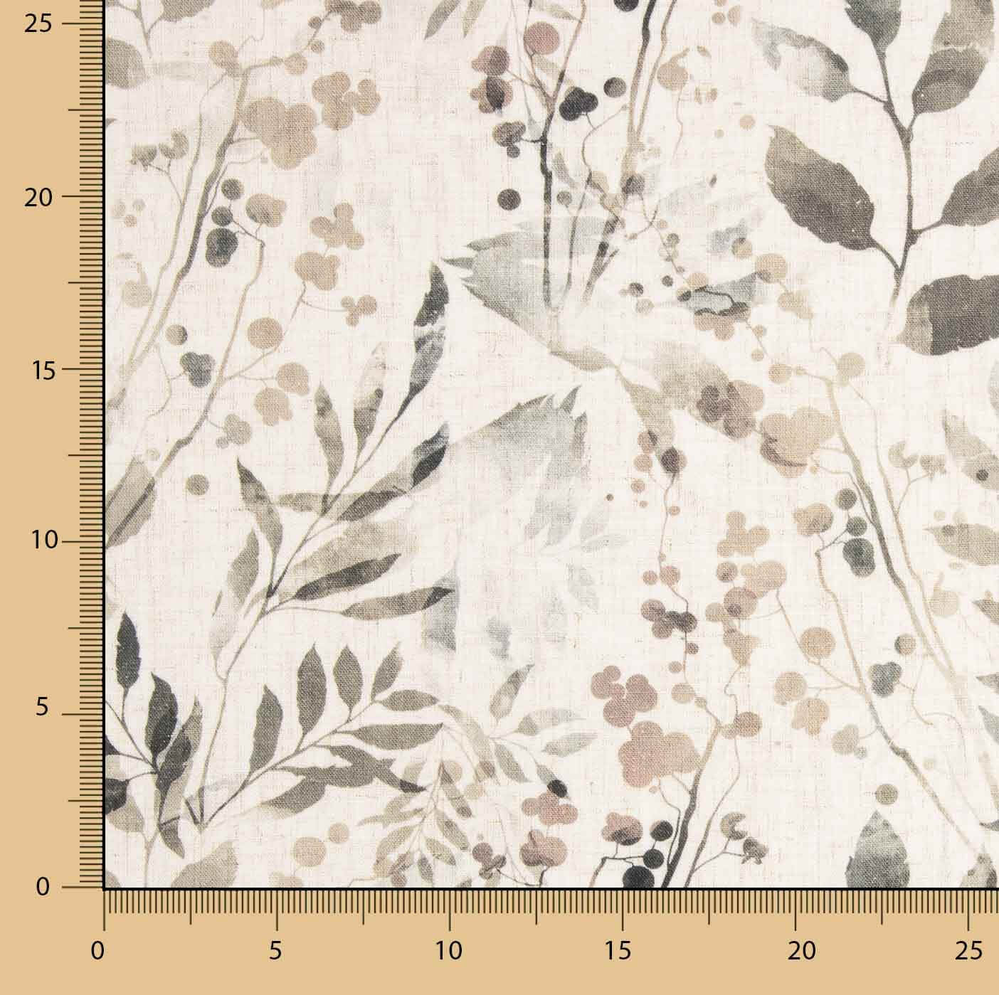 Lin et viscose Imprimé floral numérique - Ribes y Casals