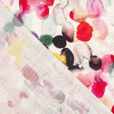 Lin et viscose imprimé abstrait multicolore - Ribes y Casals