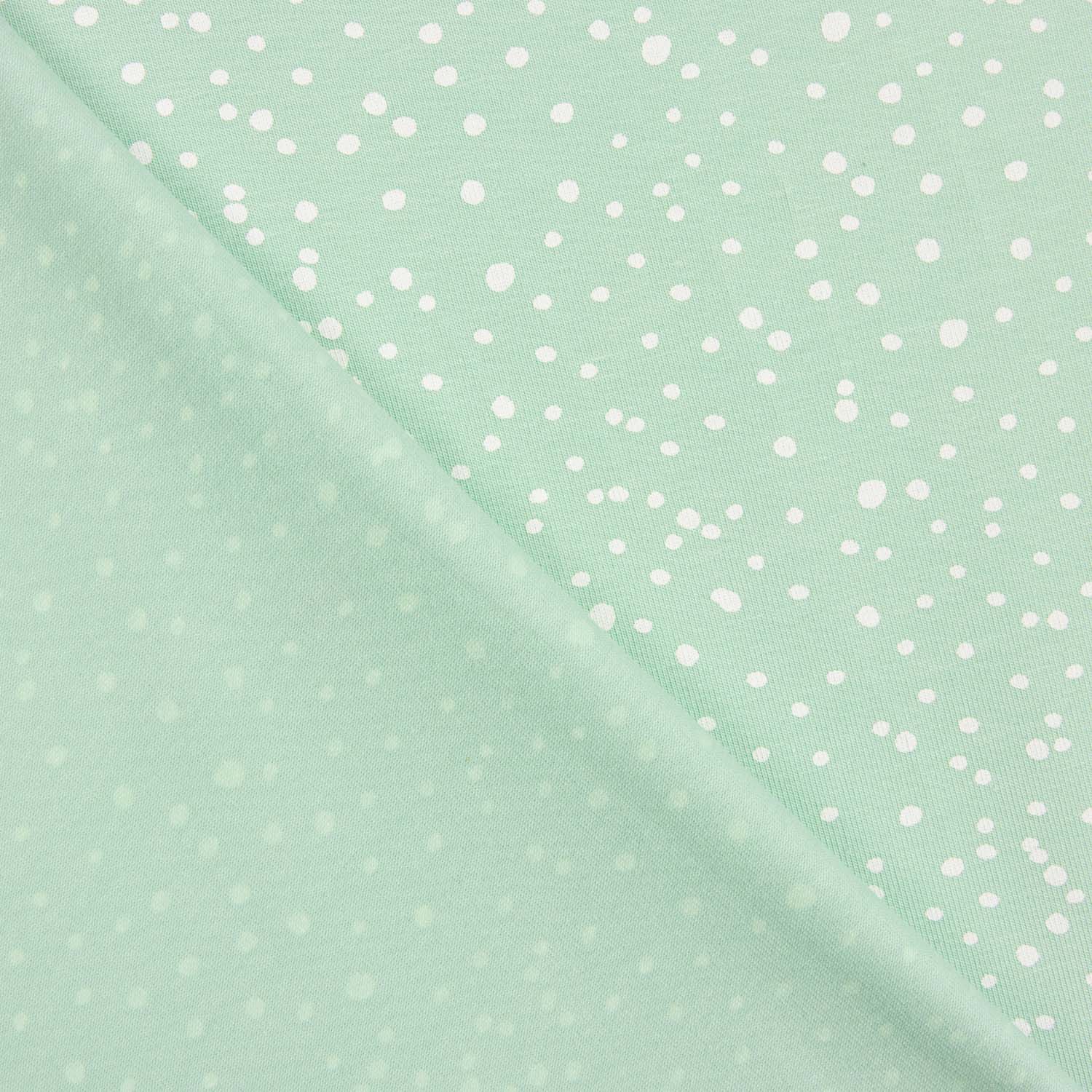 Point Coton Snowy Vert Eau - Ribes y Casals