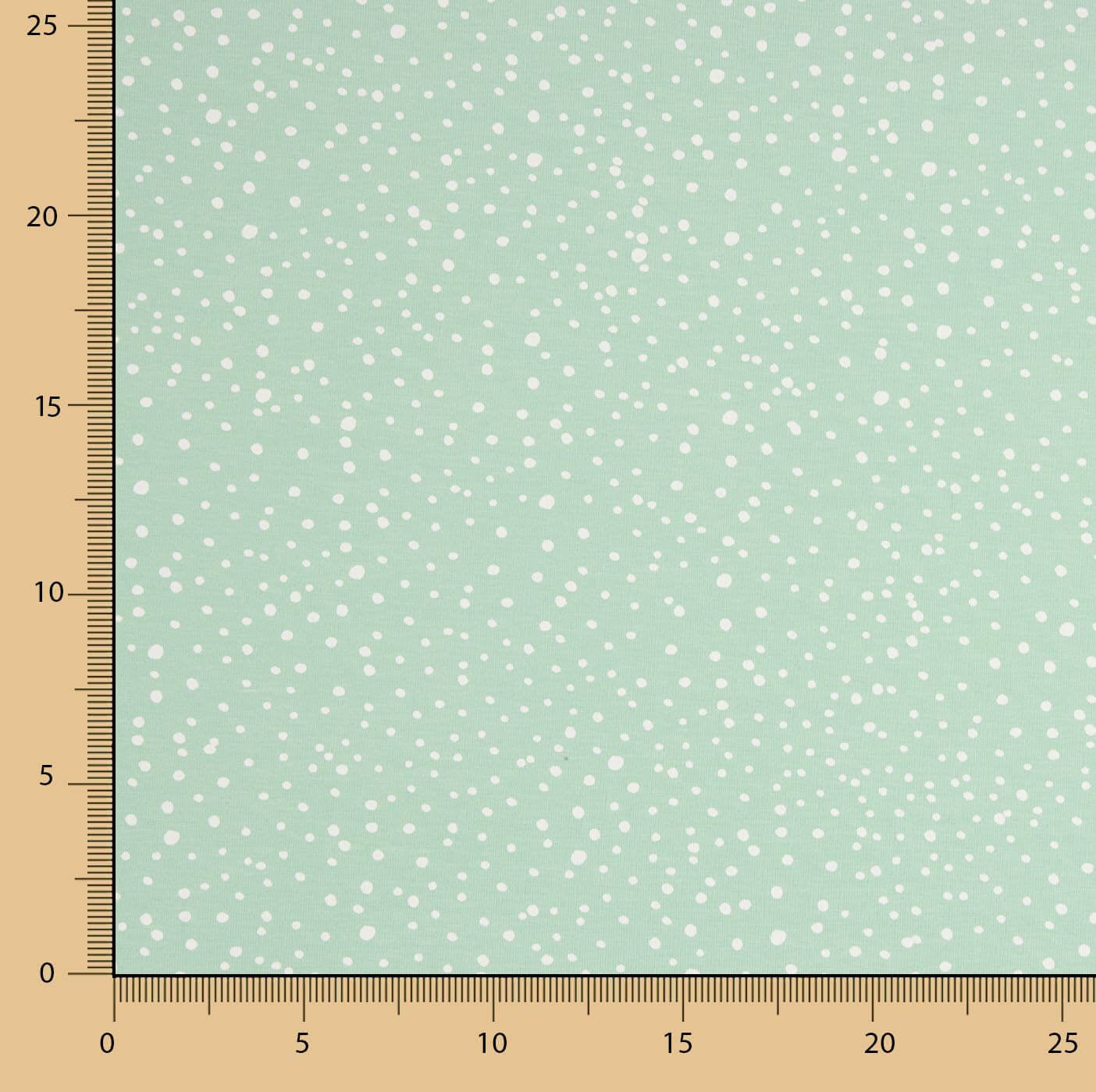 Point Coton Snowy Vert Eau - Ribes y Casals