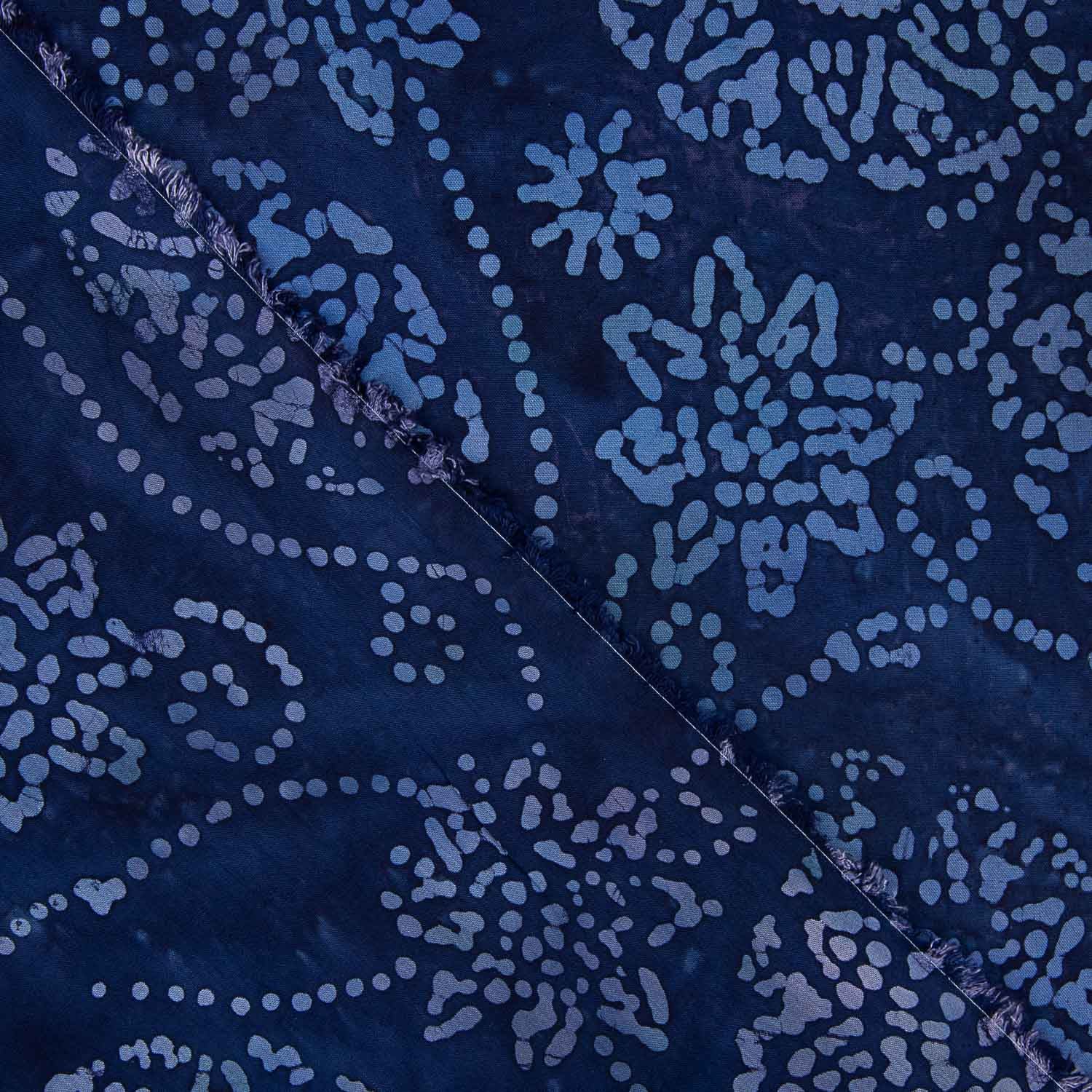 Polo en coton batik bleu - Ribes y Casals