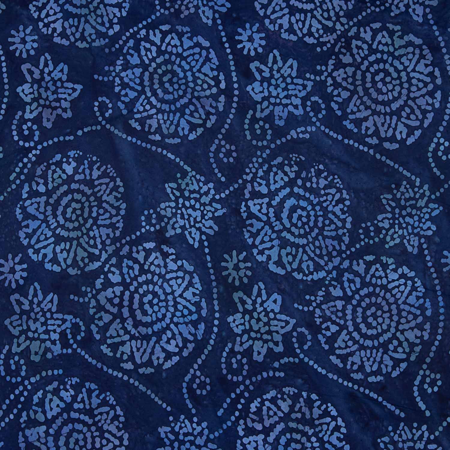 Polo en coton batik bleu - Ribes y Casals