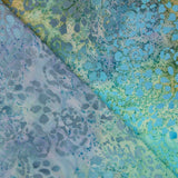 Point Coton Batik Turquoise et Ocre - Ribes y Casals