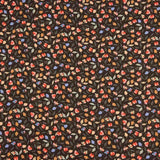 Viscose imprimée Garden Noir - Ribes y Casals