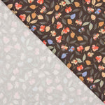 Viscose imprimée Garden Noir - Ribes y Casals
