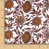 Popeline de coton Jaipur Ivoire - Ribes y Casals