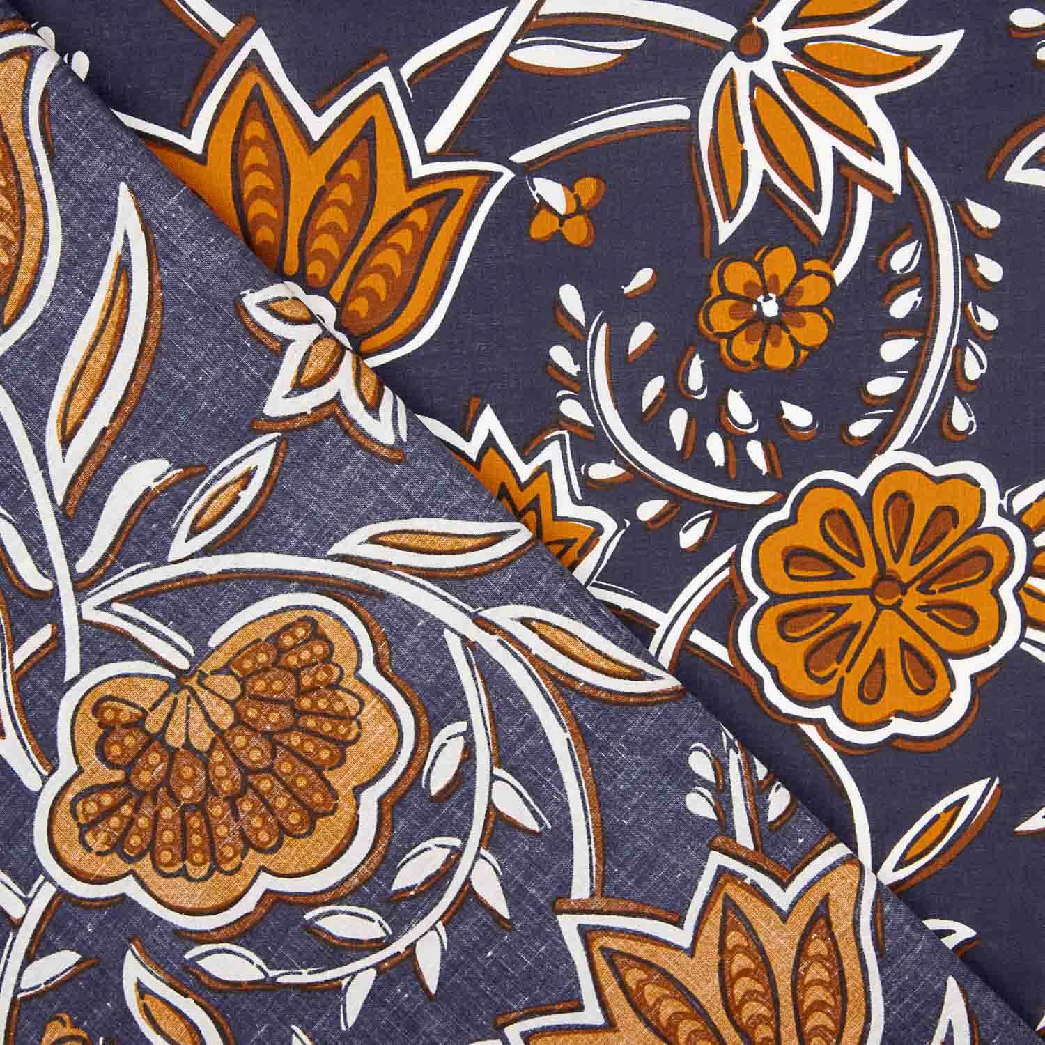 Popeline de coton Jaipur Teja - Ribes y Casals