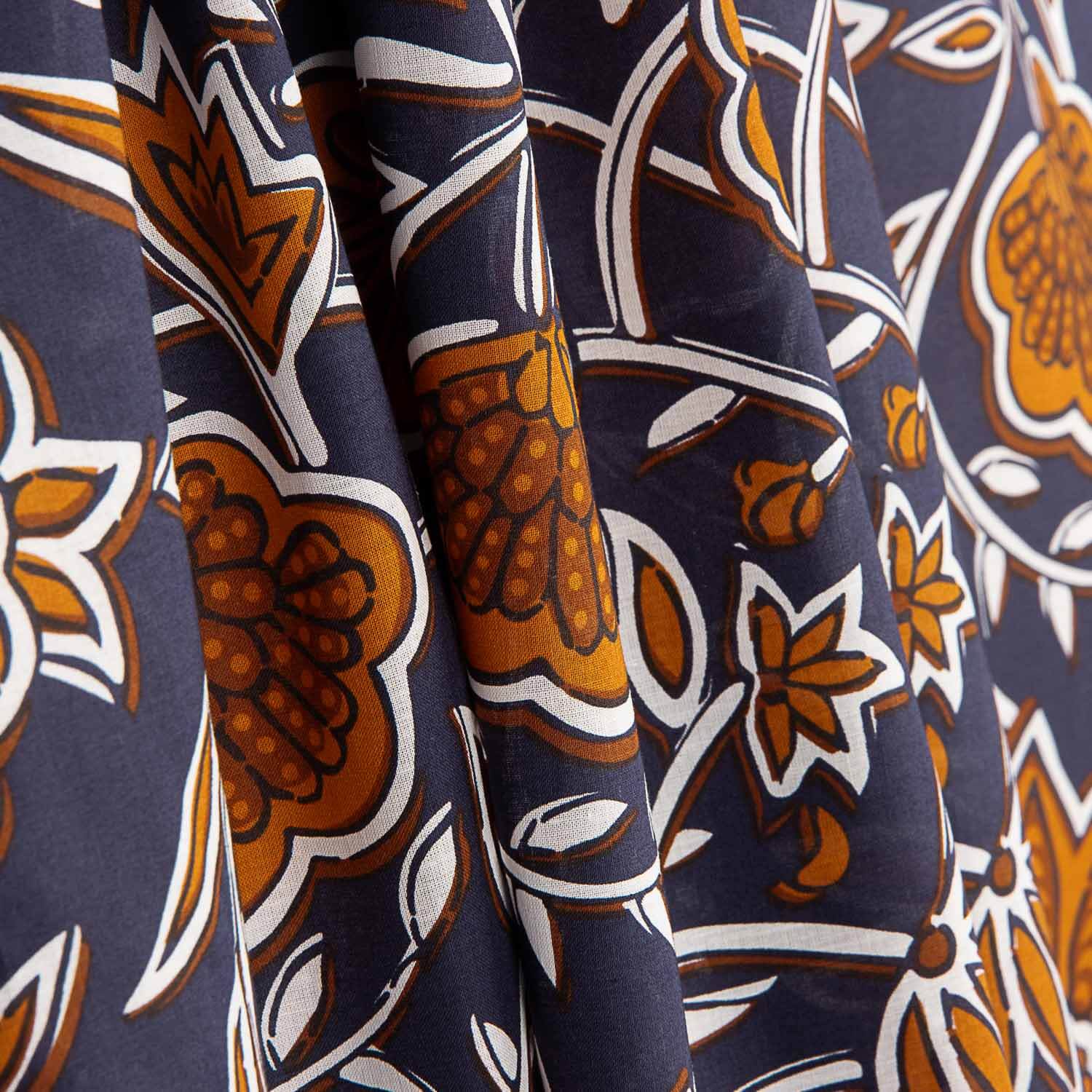 Popeline de coton Jaipur Teja - Ribes y Casals