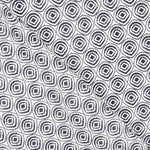 Popeline de coton Jaipur Geo Marine - Ribes y Casals