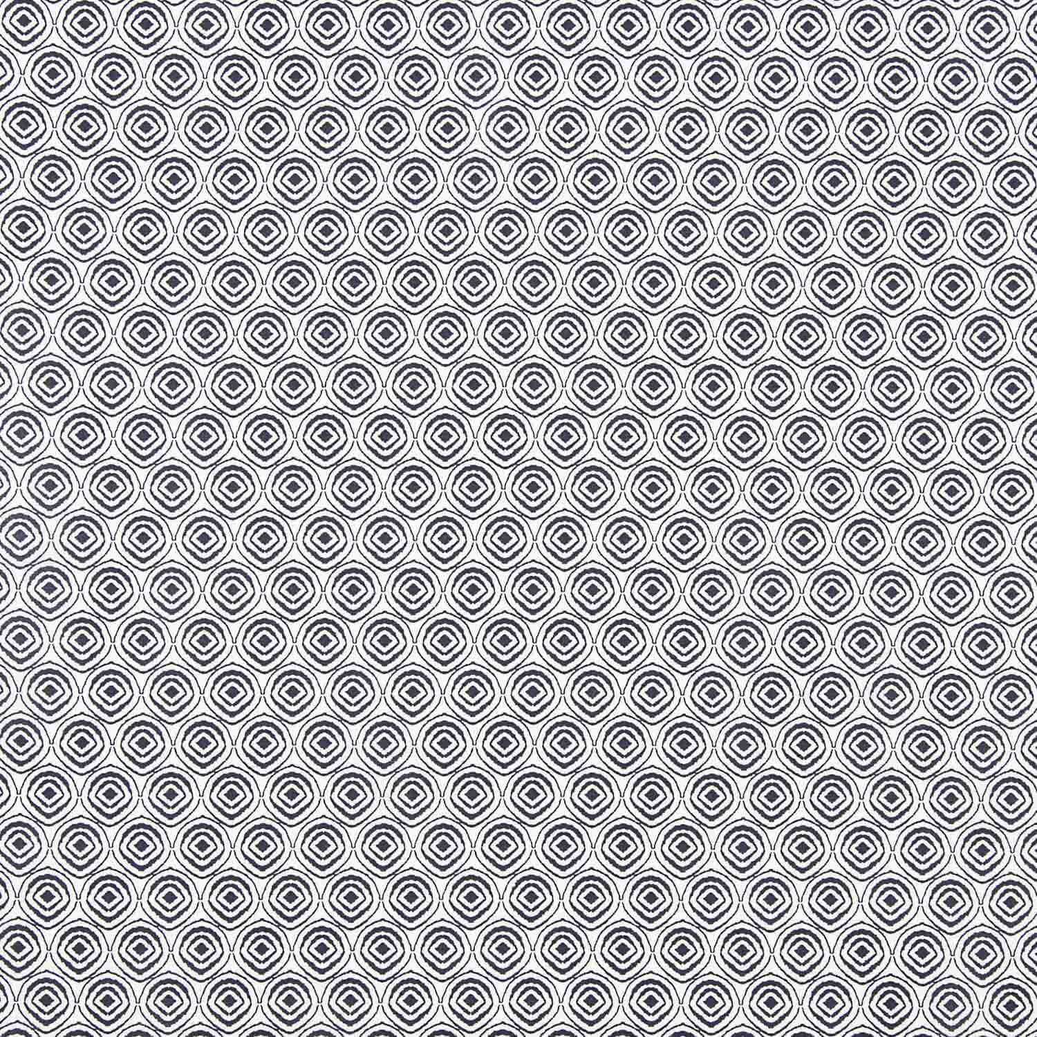 Popeline de coton Jaipur Geo Marine - Ribes y Casals