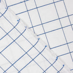 Linge de table à carreaux bleus - Ribes y Casals