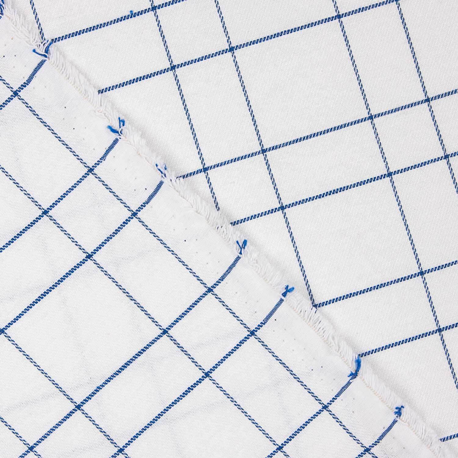 Linge de table à carreaux bleus - Ribes y Casals
