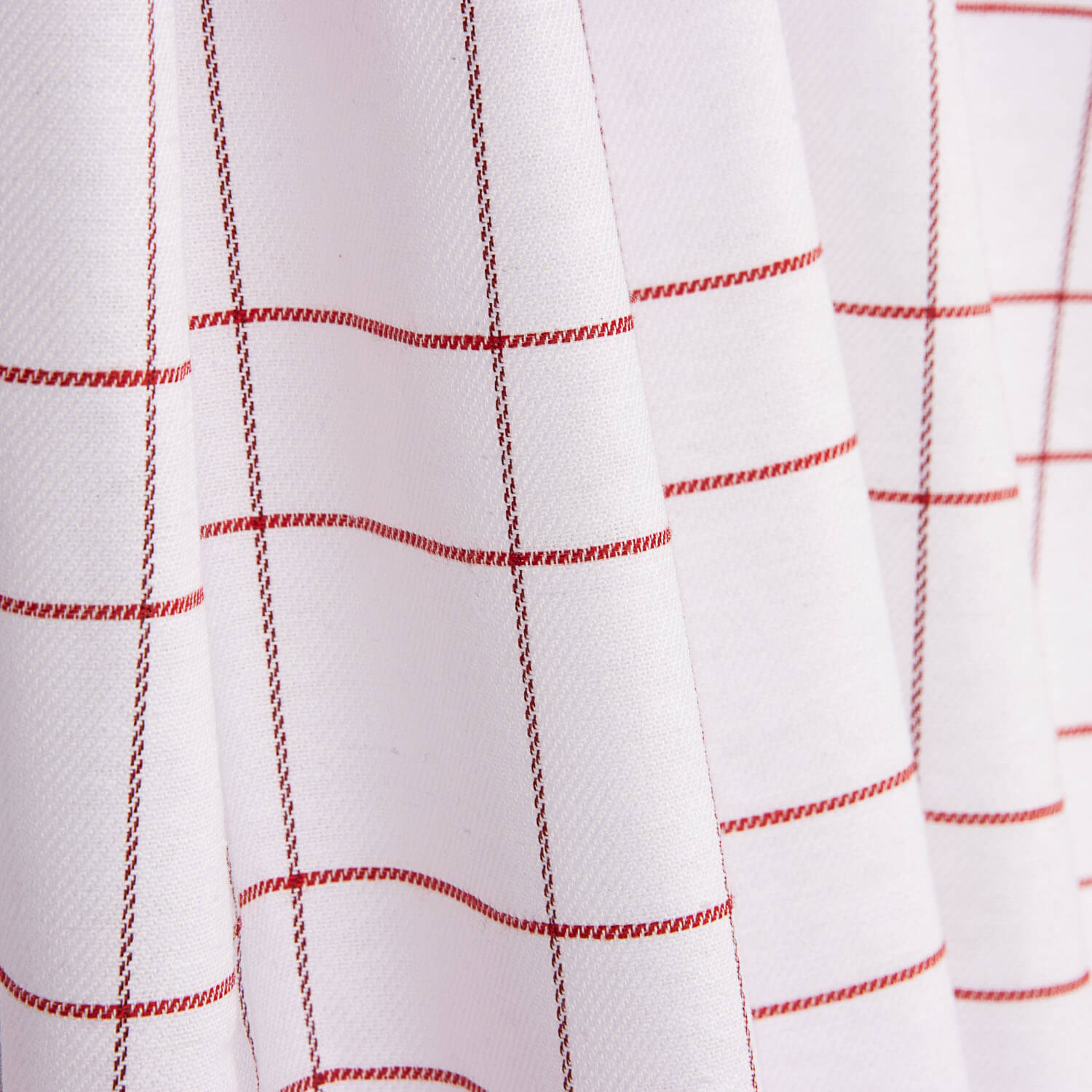 Linge de table à carreaux rouges - Ribes y Casals