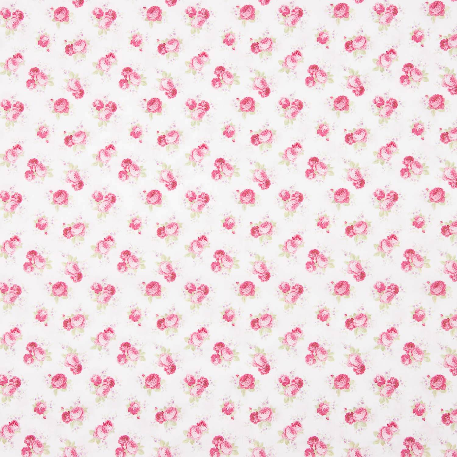 Percale imprimée Gema Rosa - Ribes y Casals