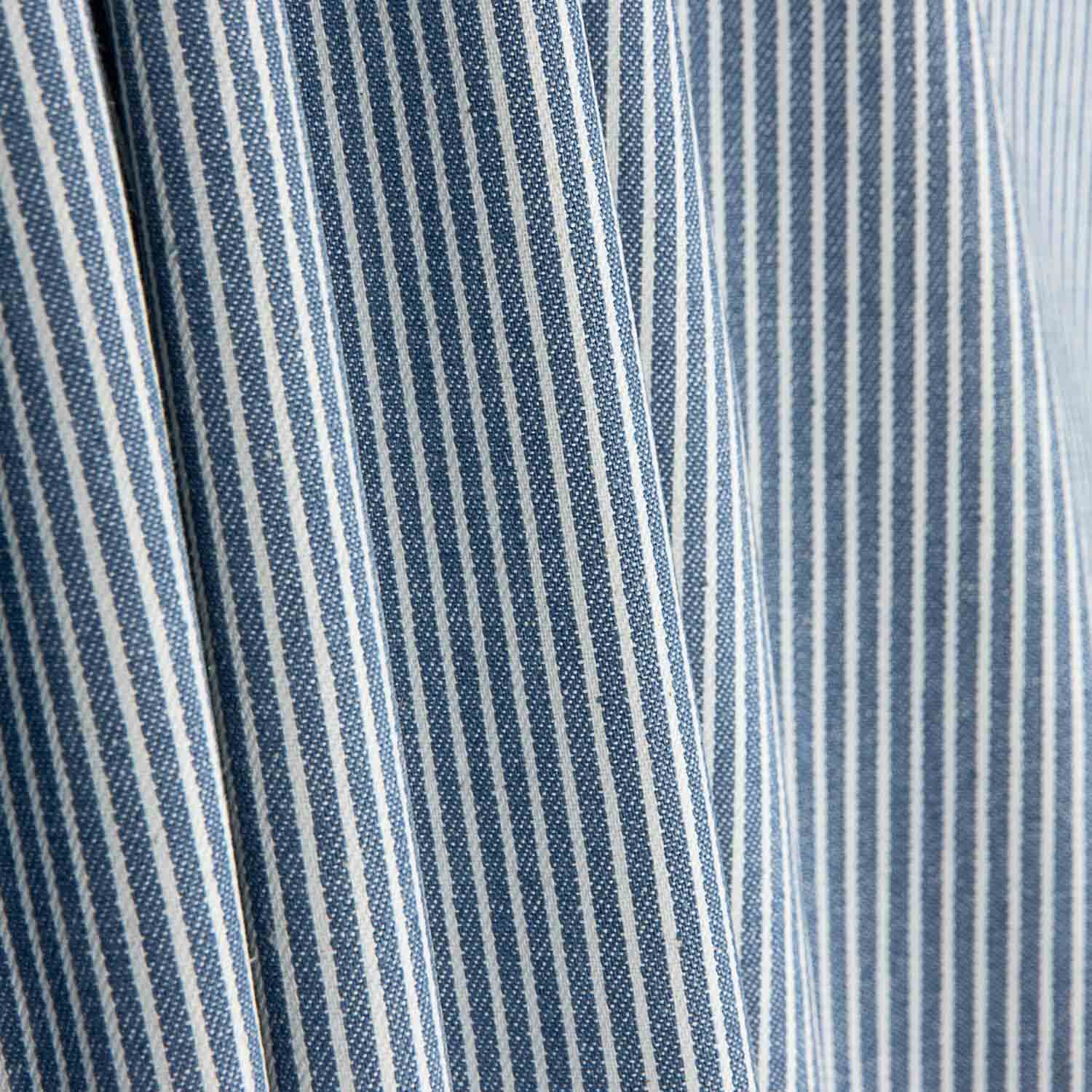 Jeans à rayures bleu indigo et blanc - Ribes y Casals