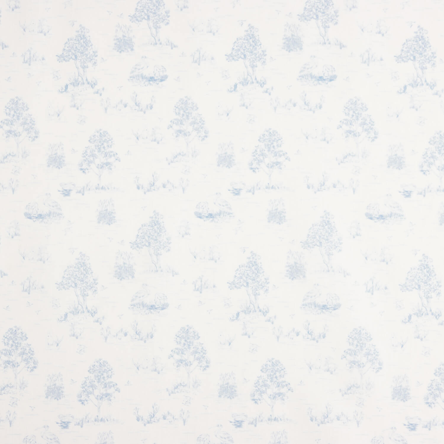 Popeline de coton Blue Countryside - Ribes y Casals